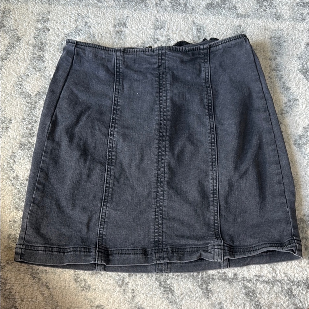 PacSun Gray Mini Pencil Skirt Casual